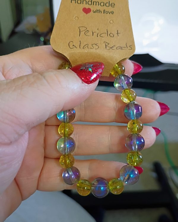 Peridot bracelet
